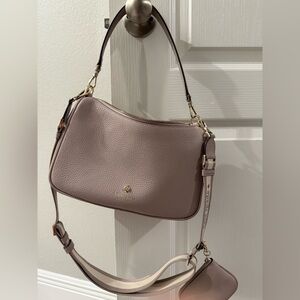 Kate Spade Emma Shoulder Bag in cozy gray